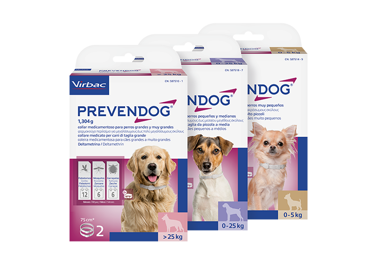 Immagine della scatola di prevendog per cani 